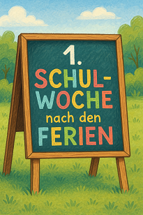 1. Schulwoche nach den Ferien