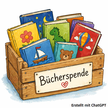 Aufruf zur Bücherspende