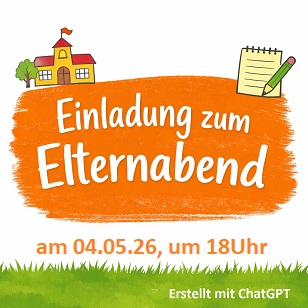 Einladung zur Aufführung des Theaterprogramms „Mein Körper gehört mir!“ – Vorführung für die Eltern der Jahrgangsstufe 3 und 4