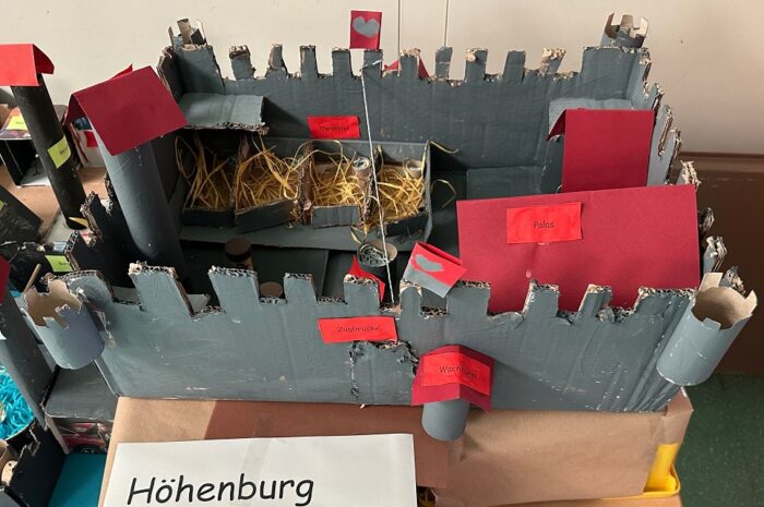 Burgenprojekt der Klassen 3a und 3b