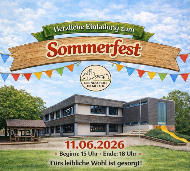 Einladung zum Sommerfest am 11.06.2026